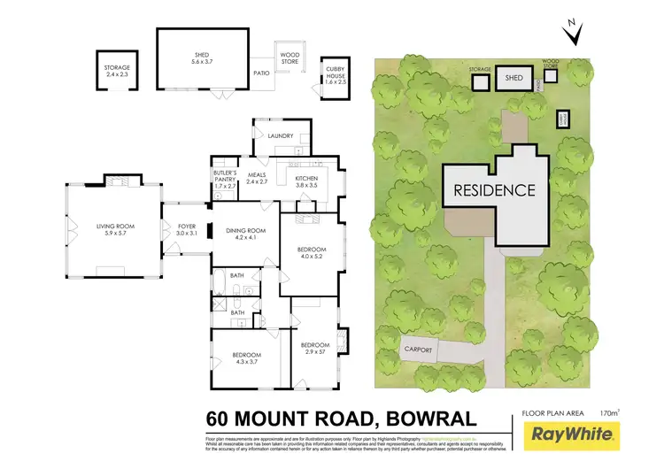 Floorplan of Homely house listing, 60 Mount Road, Bowral NSW 2576