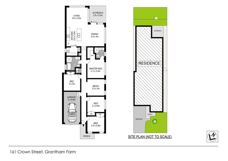 Floorplan of Homely house listing, 161 Crown Street, Riverstone NSW 2765