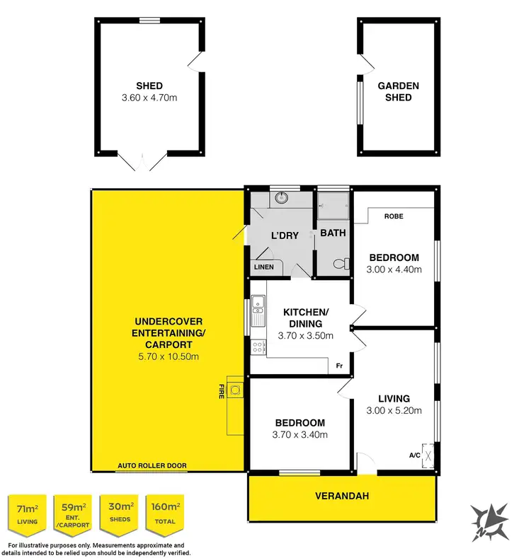 Floorplan of Homely house listing, 8 Forrest Street, Victor Harbor SA 5211