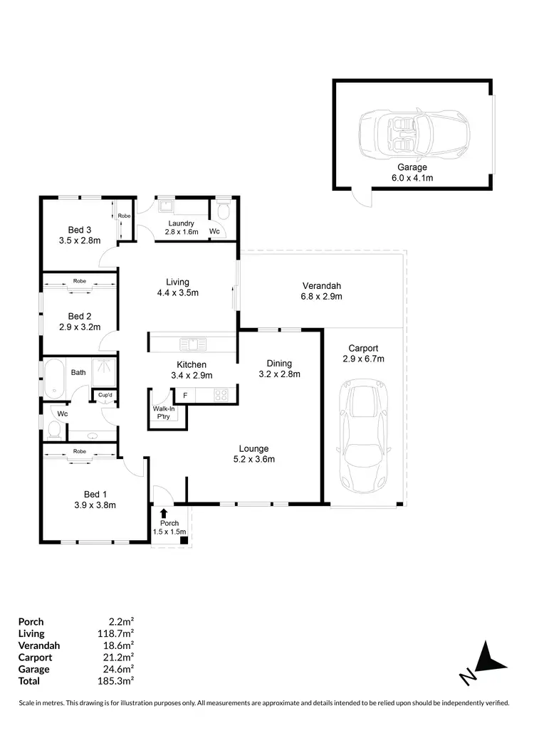 Floorplan of Homely house listing, 54 Barbara Road, Salisbury East SA 5109