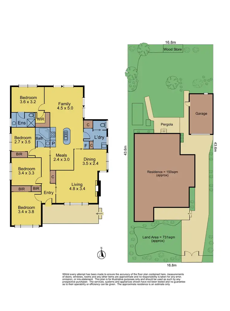 Floorplan of Homely house listing, 18 Sheppard Drive, Scoresby VIC 3179