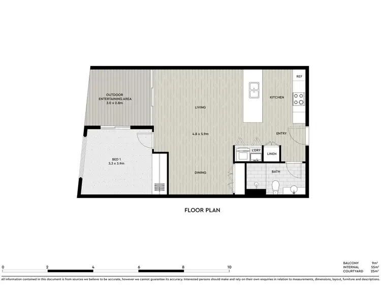 Floorplan of Homely apartment listing, 2003/123 Cavendish Road, Coorparoo QLD 4151