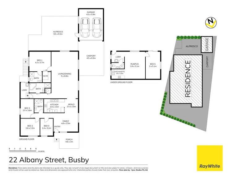 Floorplan of Homely house listing, 22 Albany Street, Busby NSW 2168