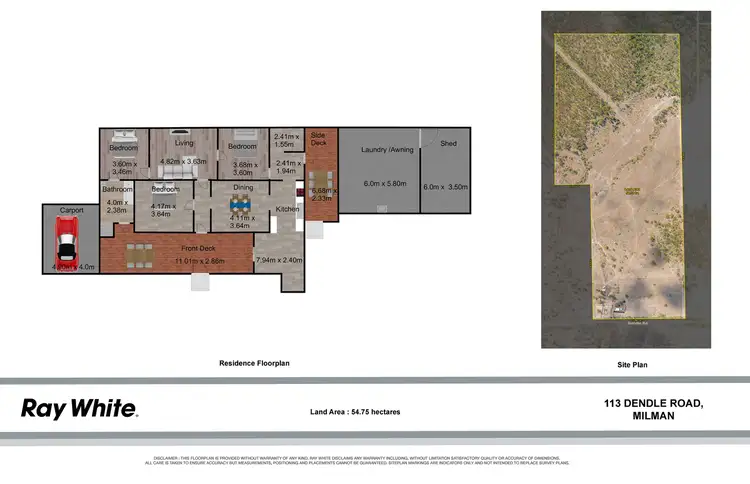Floorplan of Homely rural property listing, 113 Dendle Road, Milman QLD 4702