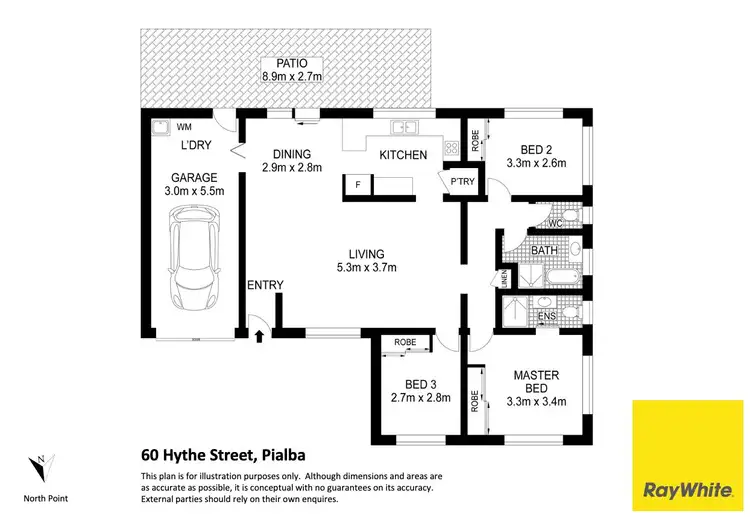 Floorplan of Homely house listing, 60 Hythe Street, Pialba QLD 4655