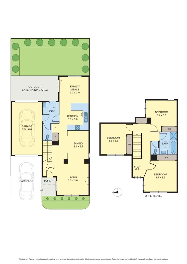 Floorplan of Homely townhouse listing, 8/489B Mahoneys Road, Fawkner VIC 3060