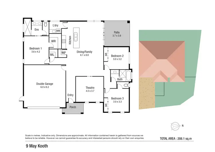Floorplan of Homely house listing, 9 May Kooth Place, Mount Louisa QLD 4814