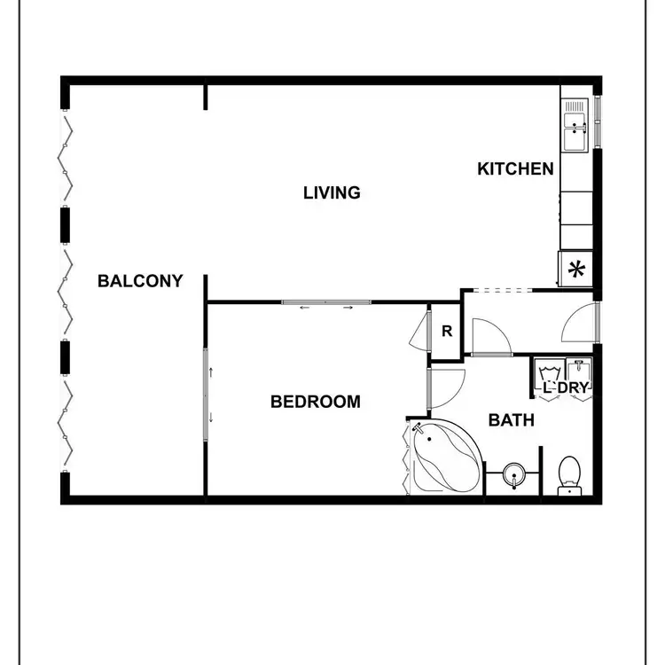 Floorplan of Homely unit listing, 47/81-85 Cedar Road, Palm Cove QLD 4879