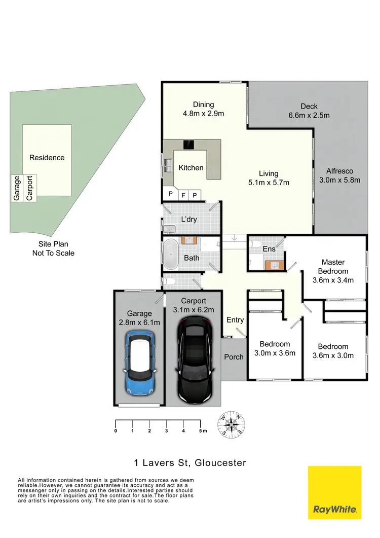 Floorplan of Homely house listing, 1 Lavers Street, Gloucester NSW 2422