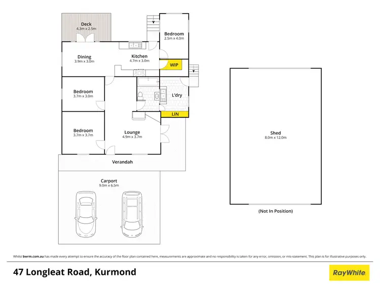 Floorplan of Homely house listing, 47 Longleat Road, Kurmond NSW 2757
