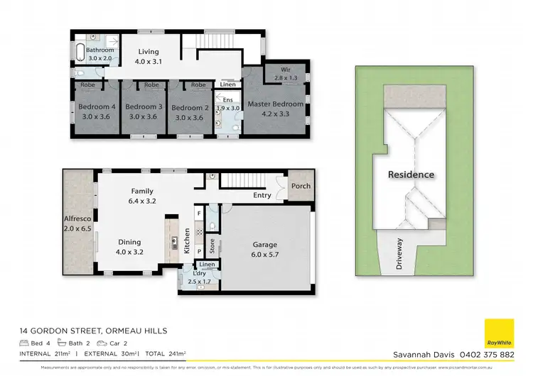 Floorplan of Homely house listing, 14 Gordon Street, Ormeau Hills QLD 4208