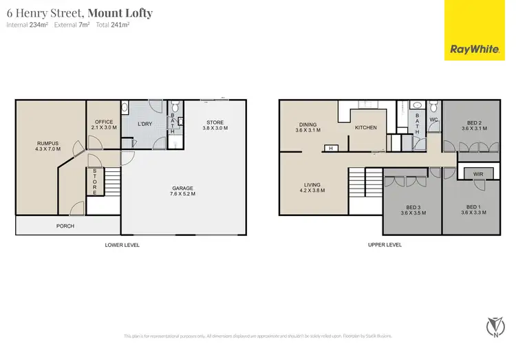Floorplan of Homely house listing, 6 Henry Street, Mount Lofty QLD 4350