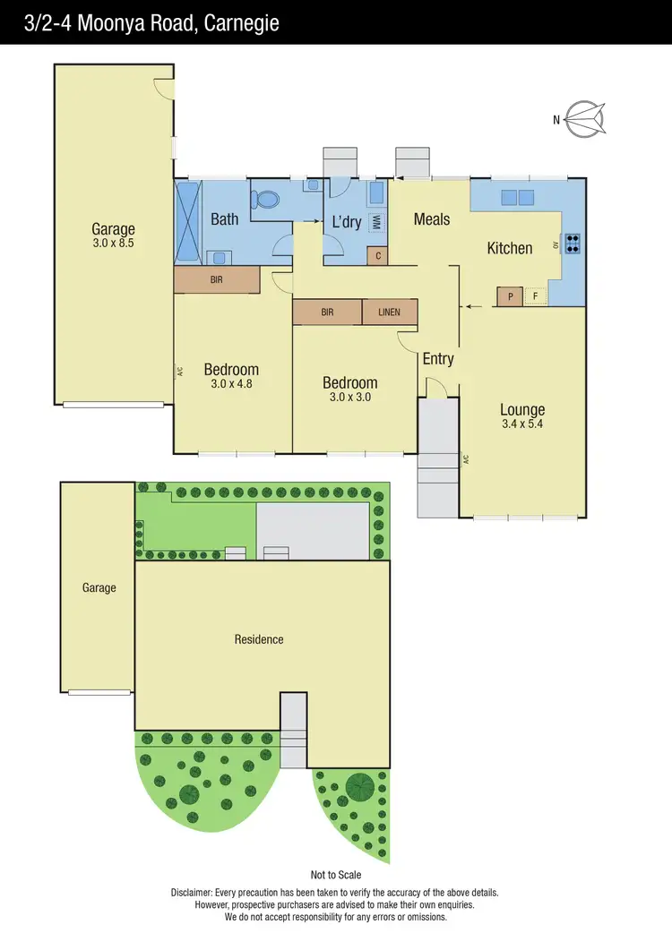 Floorplan of Homely unit listing, 3/2-4 Moonya Road, Carnegie VIC 3163