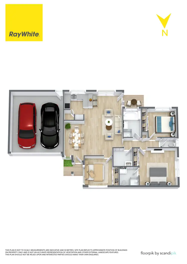 Floorplan of Homely house listing, 48A Bimbadeen Drive, Mooroolbark VIC 3138
