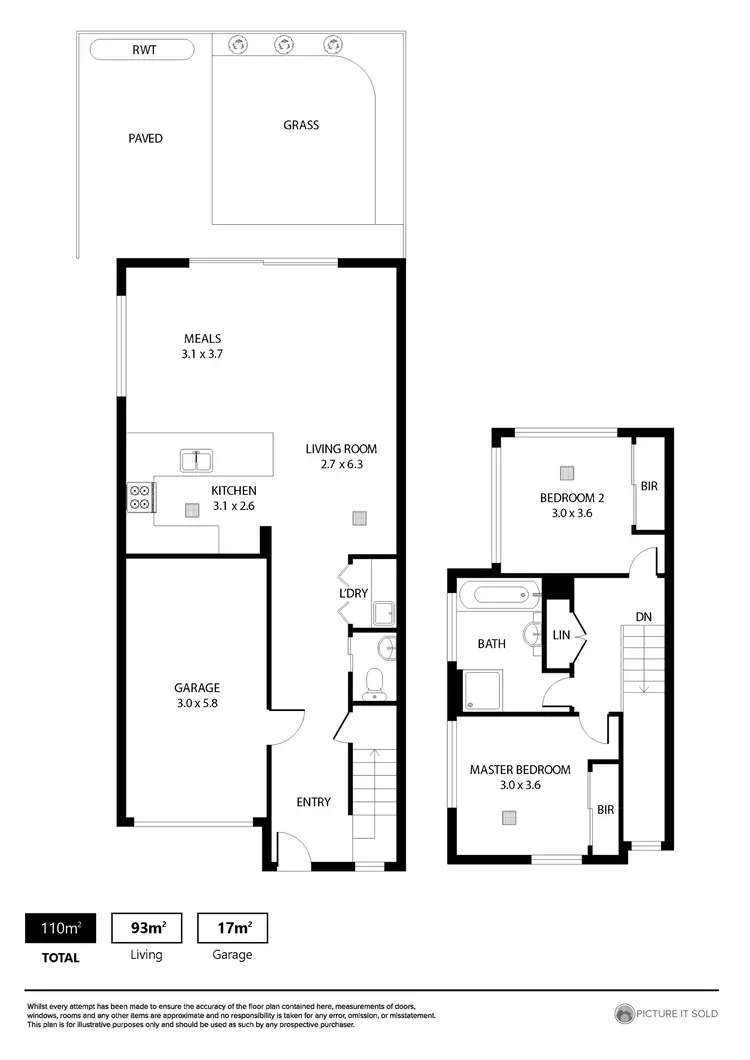 Floorplan of Homely house listing, 38 Regent Street, Melrose Park SA 5039