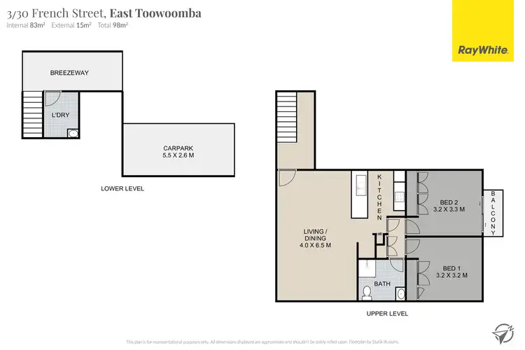 Floorplan of Homely unit listing, 3/30 French Street, East Toowoomba QLD 4350