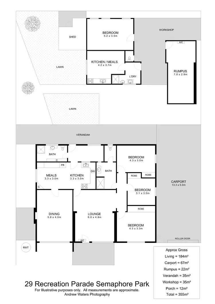Floorplan of Homely house listing, 29 Recreation Parade, Semaphore Park SA 5019
