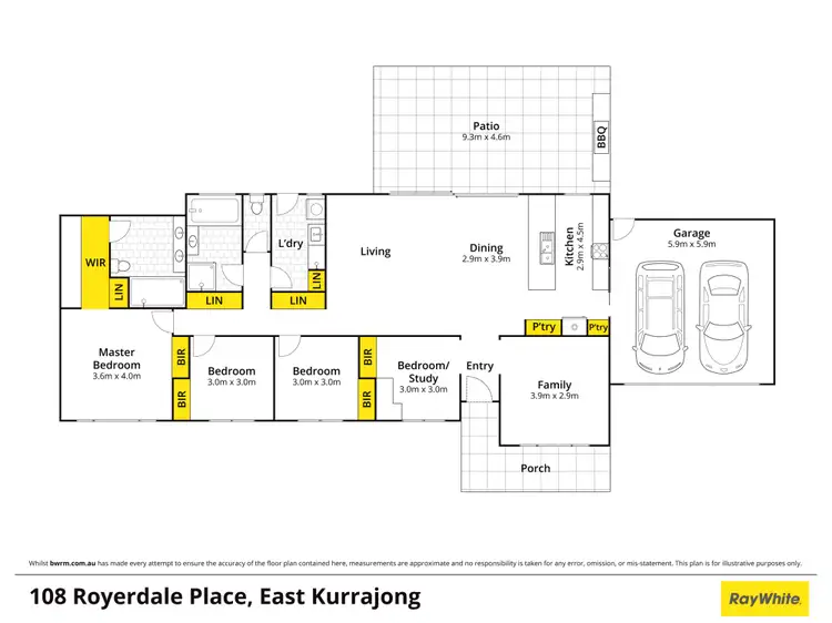 Floorplan of Homely house listing, 108 Royerdale Place, East Kurrajong NSW 2758
