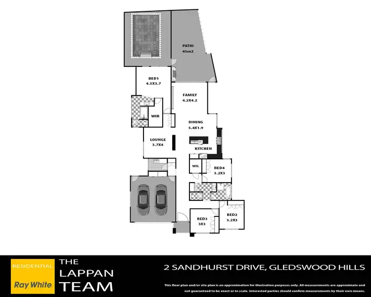Floorplan of Homely house listing, 2 Sandhurst Drive, Gledswood Hills NSW 2557