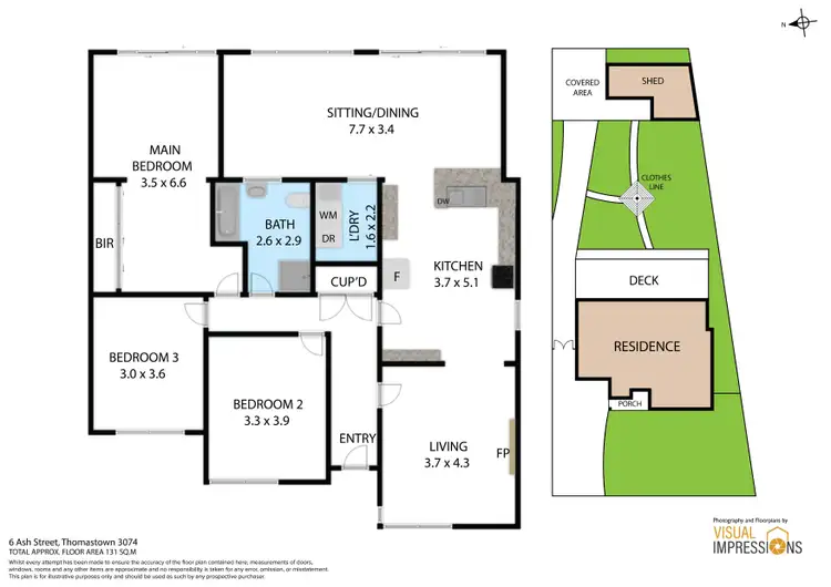 Floorplan of Homely house listing, 6 Ash Street, Thomastown VIC 3074