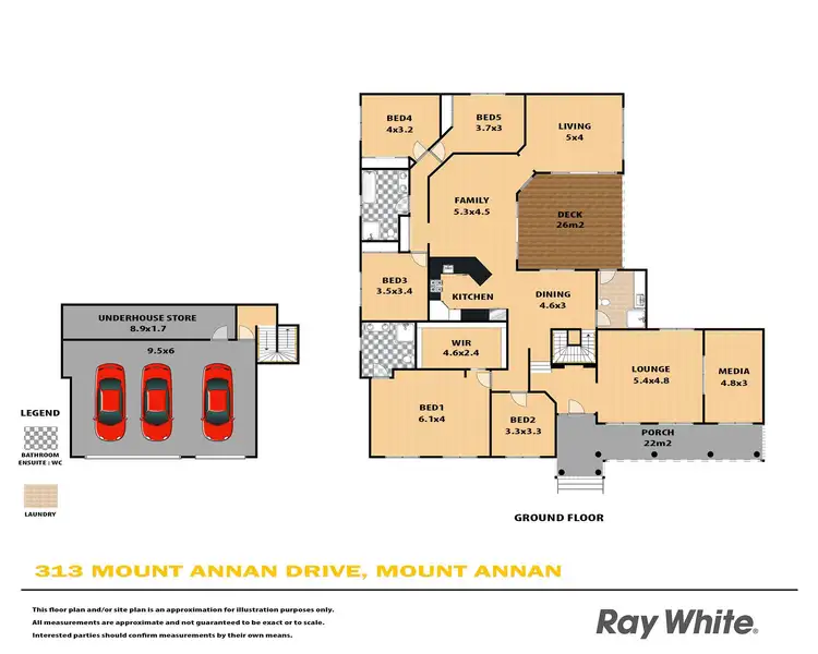Floorplan of Homely house listing, 313 Mount Annan Drive, Mount Annan NSW 2567