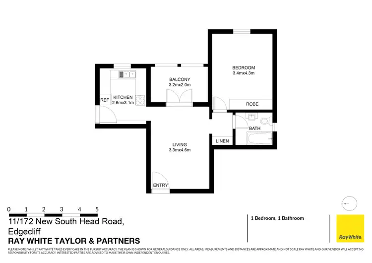 Floorplan of Homely apartment listing, 11/172-180 New South Head Road, Edgecliff NSW 2027
