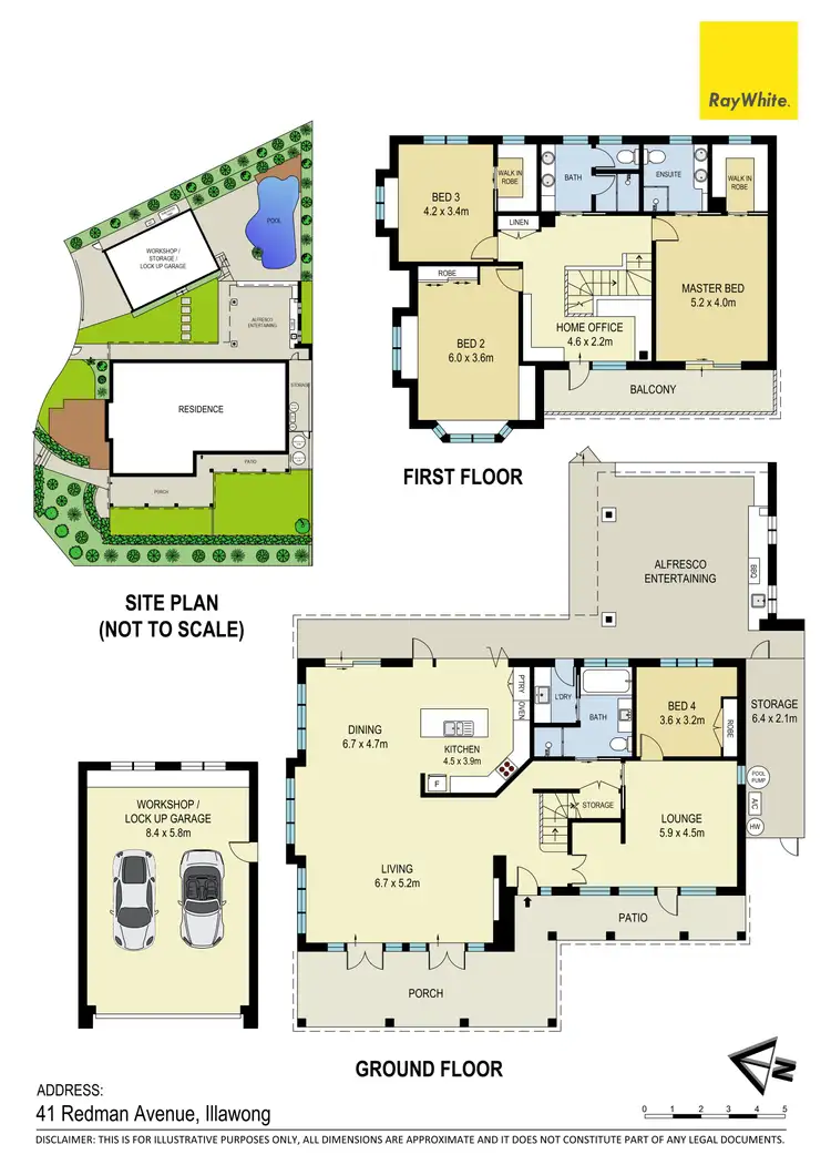 Floorplan of Homely house listing, 41 Redman Avenue, Illawong NSW 2234