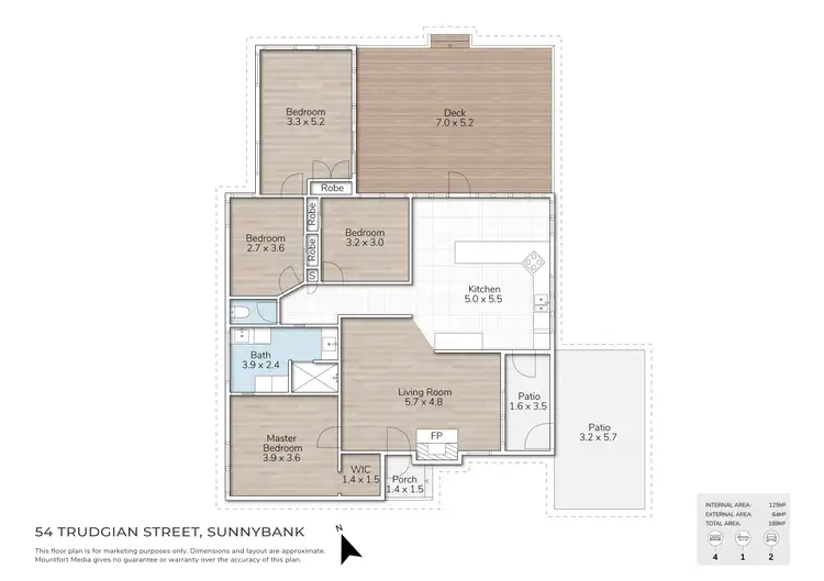 Floorplan of Homely house listing, 54 Trudgian Street, Sunnybank QLD 4109
