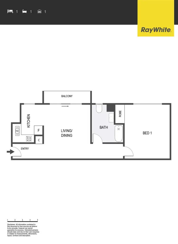 Floorplan of Homely unit listing, 2/3 Keith Street, Scullin ACT 2614