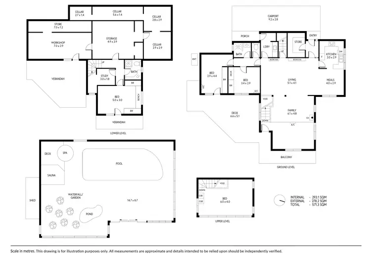 Floorplan of Homely house listing, 78C Richardson Road, Piccadilly SA 5151