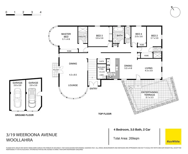 Floorplan of Homely apartment listing, 3/19 Weeroona Avenue, Woollahra NSW 2025