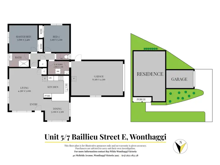 Floorplan of Homely unit listing, 5/7 Baillieu Street, Wonthaggi VIC 3995