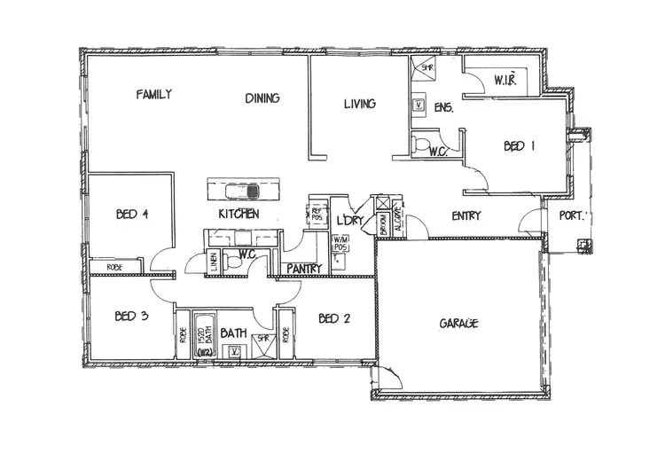 Floorplan of Homely house listing, 3 Applebox Place, Newborough VIC 3825