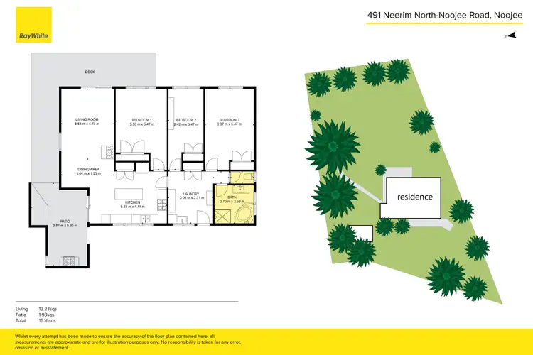 Floorplan of Homely house listing, 491 Neerim North Noojee Road, Noojee VIC 3833