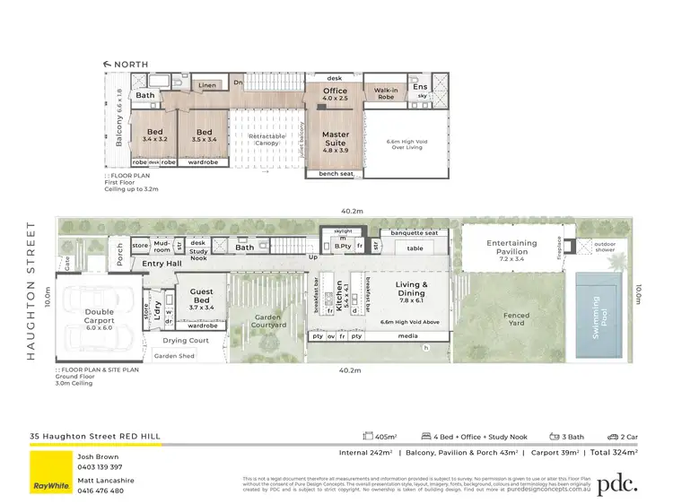 Floorplan of Homely house listing, 35 Haughton Street, Red Hill QLD 4059