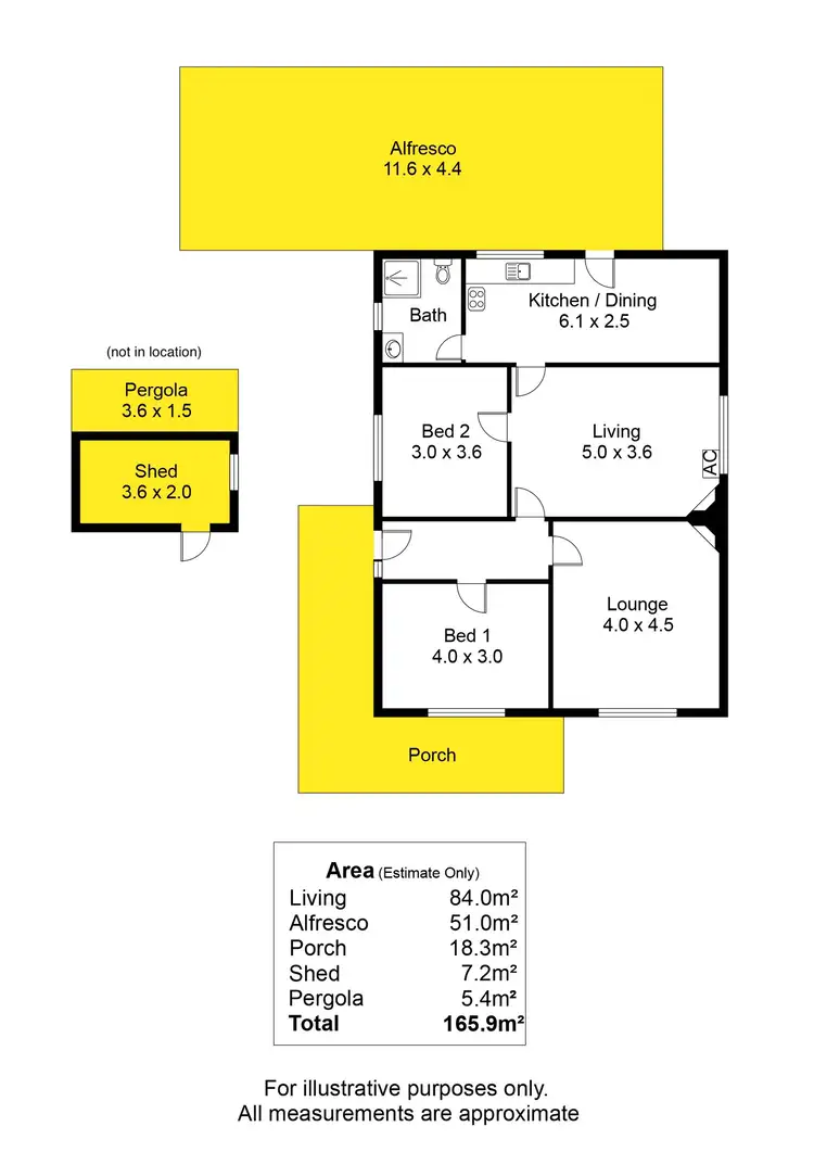 Floorplan of Homely house listing, 1 Springbank Road, Colonel Light Gardens SA 5041