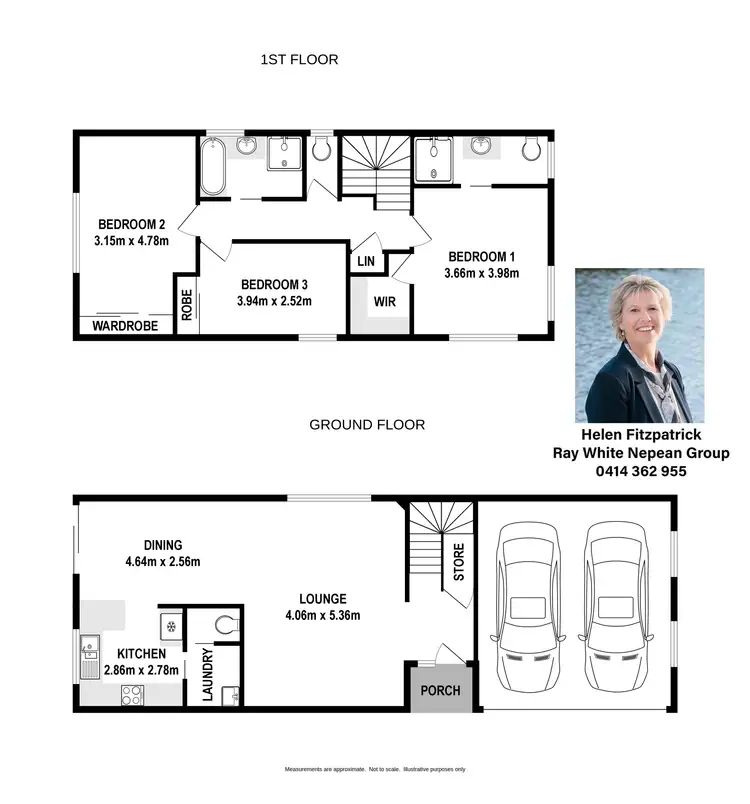 Floorplan of Homely townhouse listing, 6/297 Jamison Road, Penrith NSW 2750
