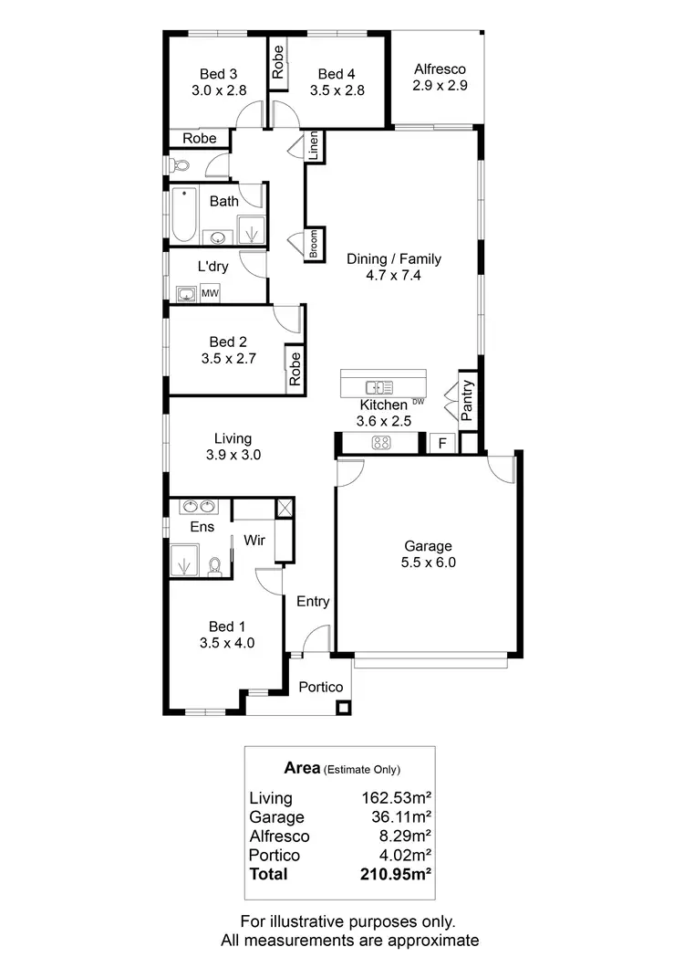 Floorplan of Homely house listing, 23 Antonio Circuit, Angle Vale SA 5117