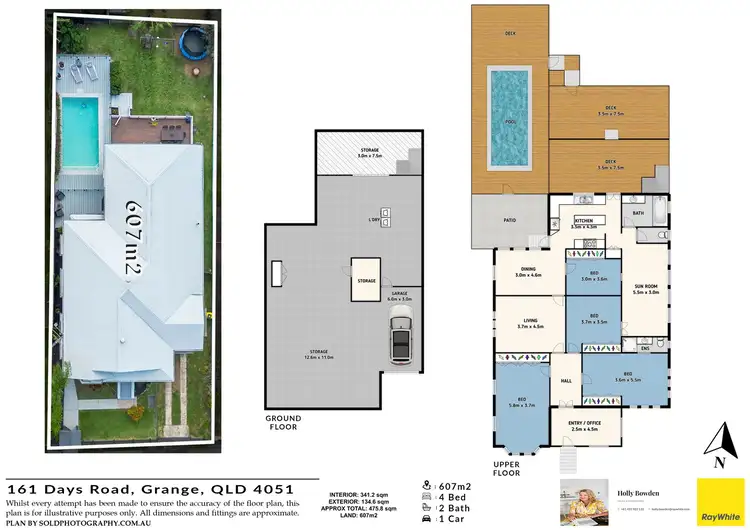 Floorplan of Homely house listing, 161 Days Road, Grange QLD 4051