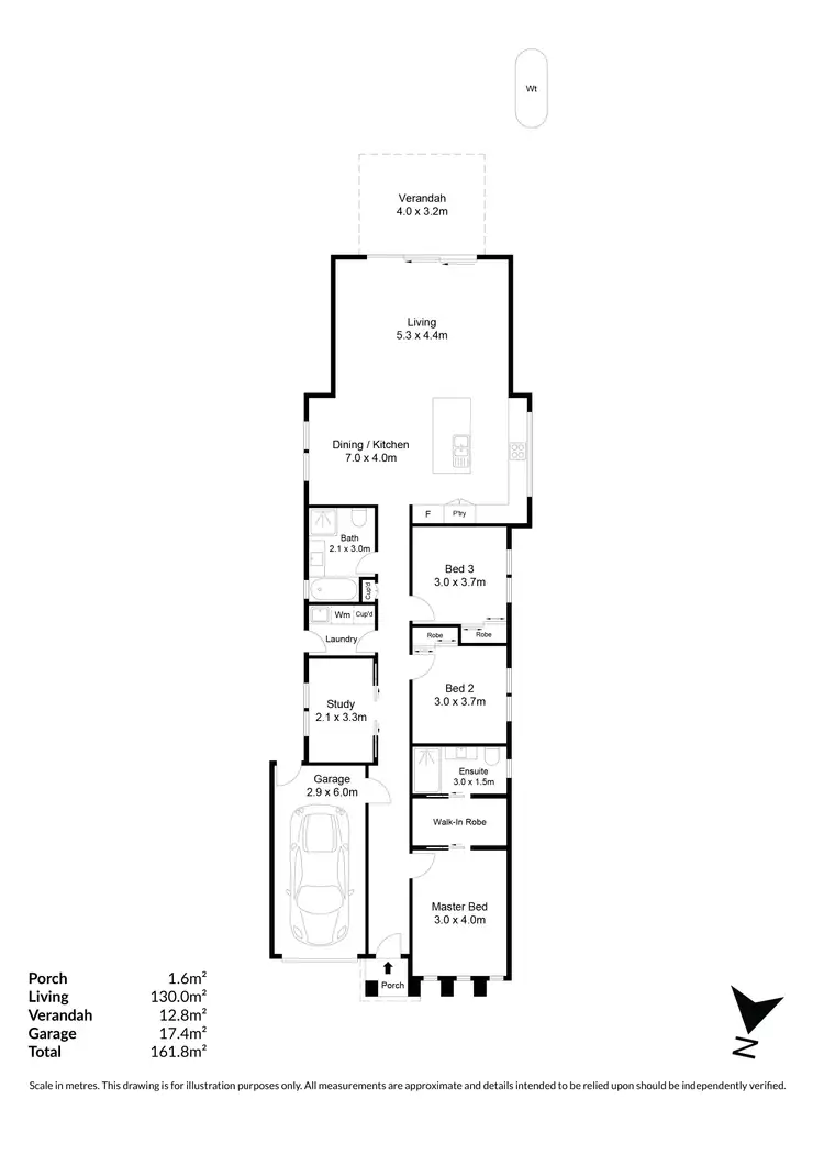 Floorplan of Homely house listing, 22B Esther Binks Avenue, Greenacres SA 5086