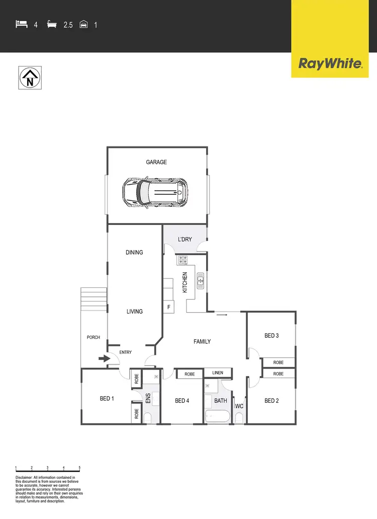 Floorplan of Homely house listing, 4 Mighell Place, Theodore ACT 2905