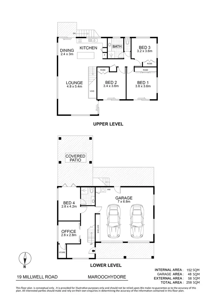 Floorplan of Homely house listing, 19 Millwell Road, Maroochydore QLD 4558