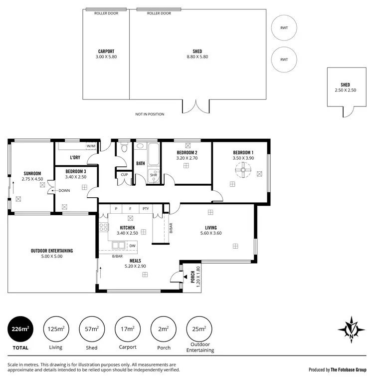 Floorplan of Homely house listing, 8 Le Hunte Street, Seaview Downs SA 5049