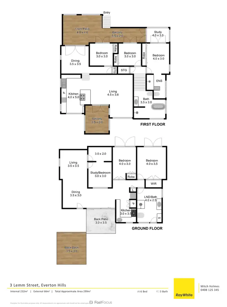 Floorplan of Homely house listing, 3 Lemm Street, Everton Hills QLD 4053