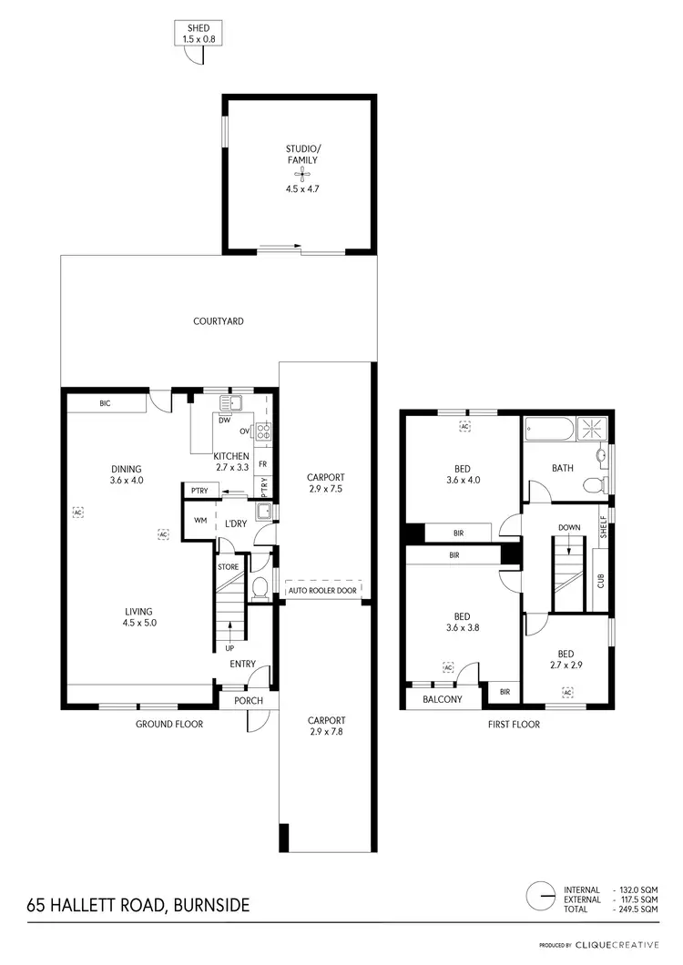 Floorplan of Homely house listing, 65 Hallett Road, Burnside SA 5066