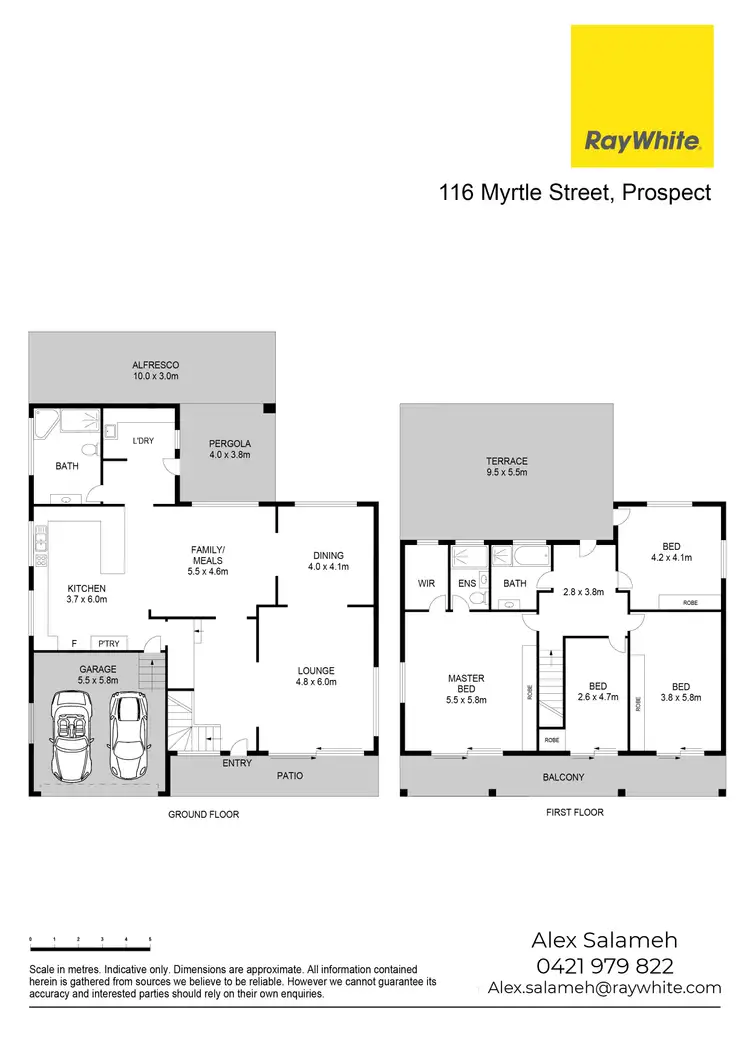 Floorplan of Homely house listing, 116 Myrtle Street, Prospect NSW 2148