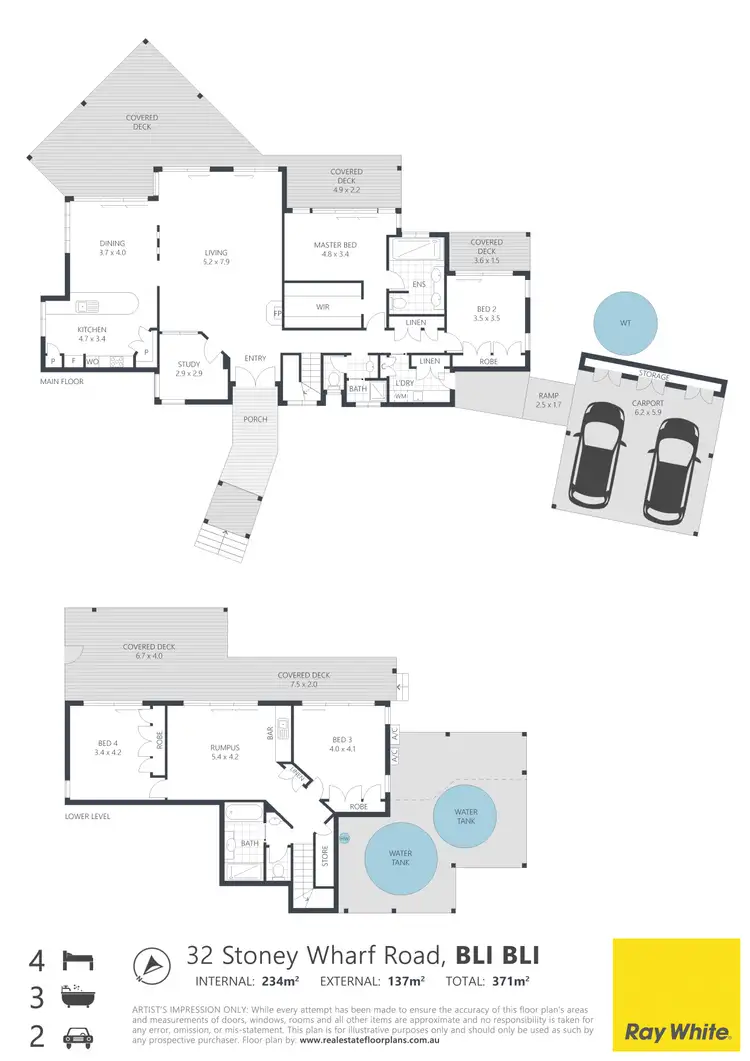 Floorplan of Homely house listing, 32 Stoney Wharf Road, Bli Bli QLD 4560