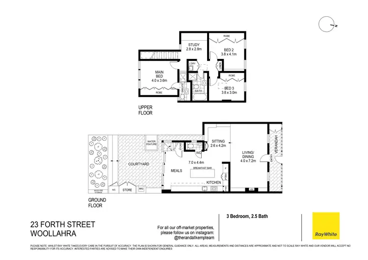 Floorplan of Homely house listing, 23 Forth Street, Woollahra NSW 2025