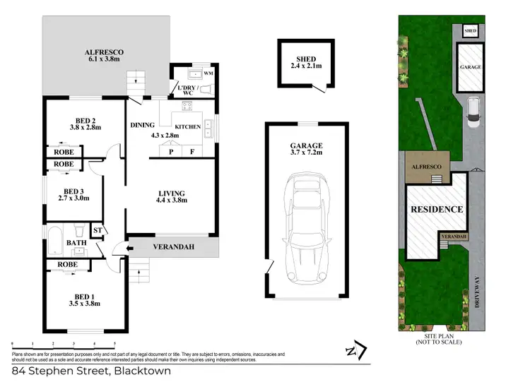 Floorplan of Homely house listing, 84 Stephen Street, Blacktown NSW 2148