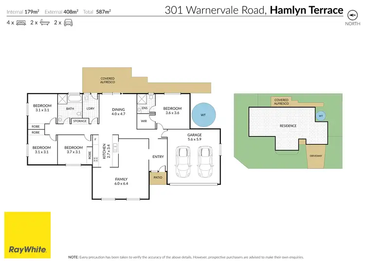 Floorplan of Homely house listing, 301 Warnervale Road, Hamlyn Terrace NSW 2259